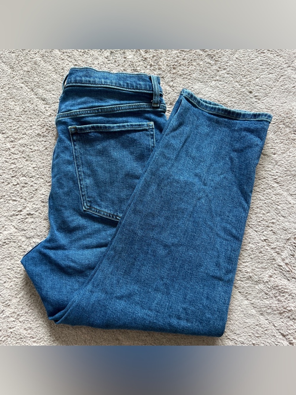 Banana Republic High Rise Straight Leg Denim Jeans Women’s Size 32